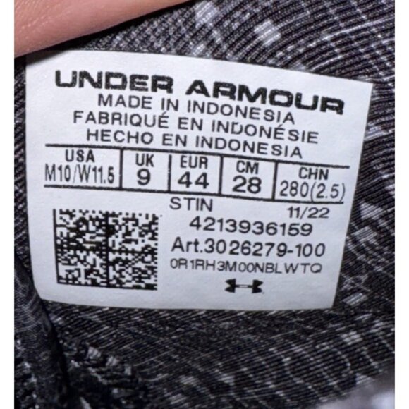 Under Armour Curry 1 Retro Black History Month Mens Basketball Shoes Size 10 - Picture 8 of 8